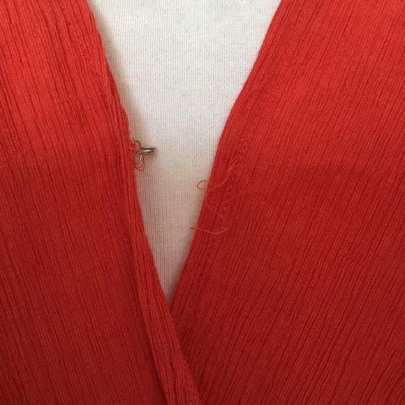 Free People “Check On It” Wrap Top Size L - Picture 5 of 9